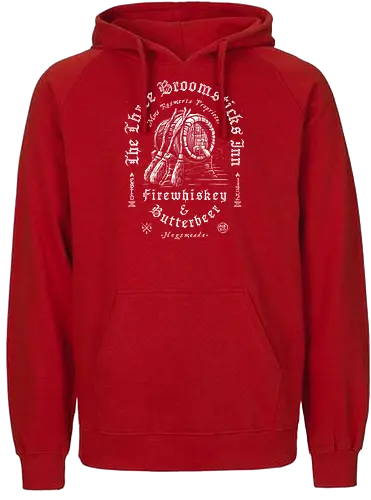 Vintage Grunge Beer and Whiskey - typography, streetwear, grunge, street style, urban, vintage beer, witch, drunk, drink, beer, whiskey, vintage design, retro, wizard, broomstick, magic - Fairtrade Hoodie