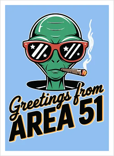 Greetings from Area 51