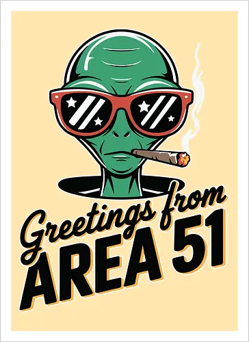 Greetings from Area 51