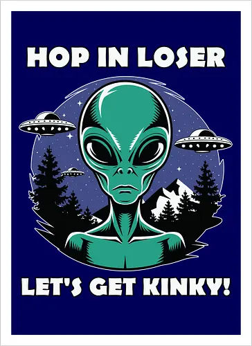Hop in loser, let's get kinky!