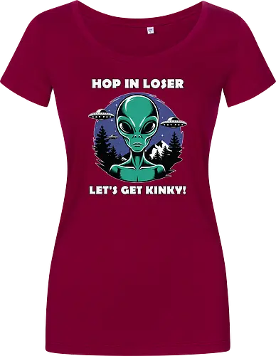 Hop in loser, let's get kinky!