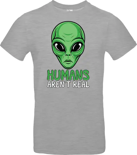 Humans Aren't Real