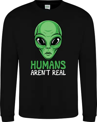 Humans Aren't Real