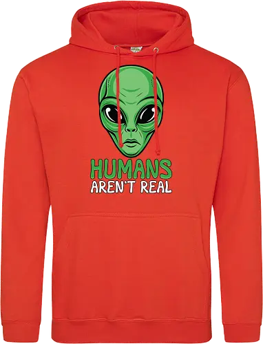 Humans Aren't Real
