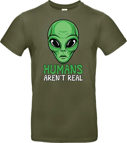 Humans Aren't Real