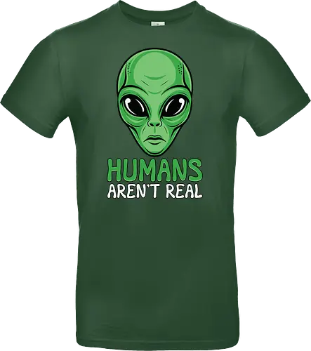Humans Aren't Real