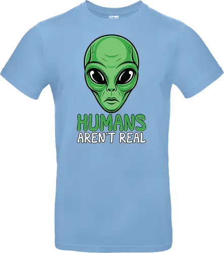 Humans Aren't Real