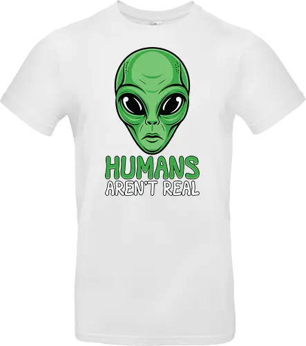 Humans Aren't Real