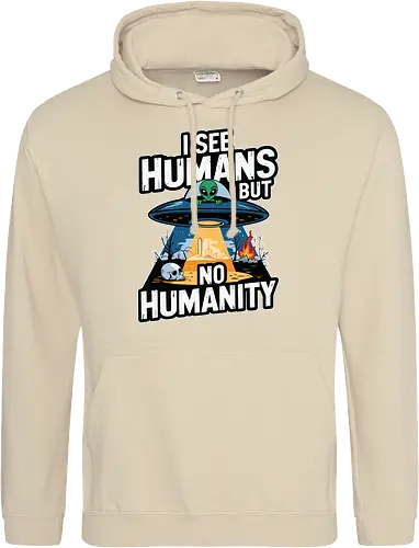 I see humans but no humanity