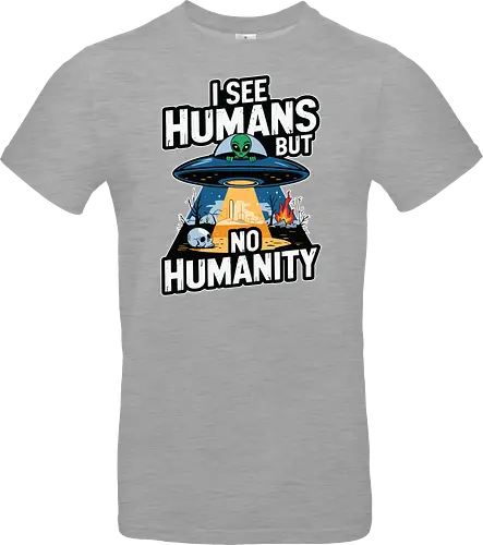 I see humans but no humanity