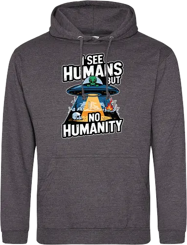 I see humans but no humanity