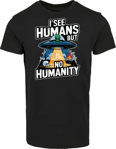 I see humans but no humanity