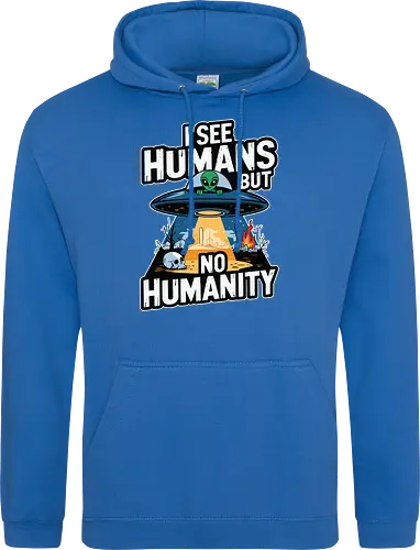 I see humans but no humanity