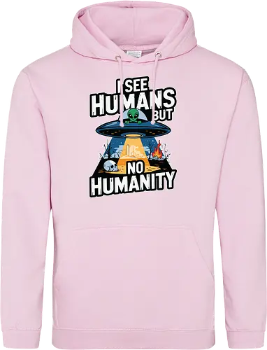 I see humans but no humanity