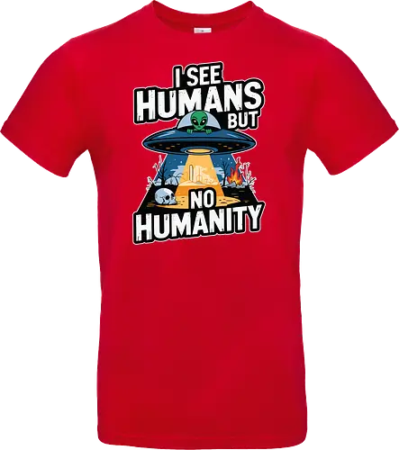 I see humans but no humanity