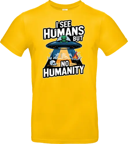 I see humans but no humanity