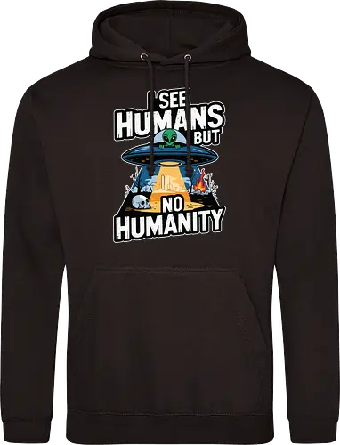 I see humans but no humanity