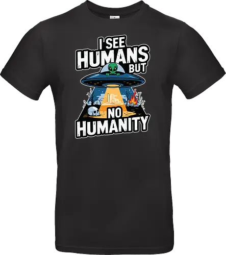 I see humans but no humanity