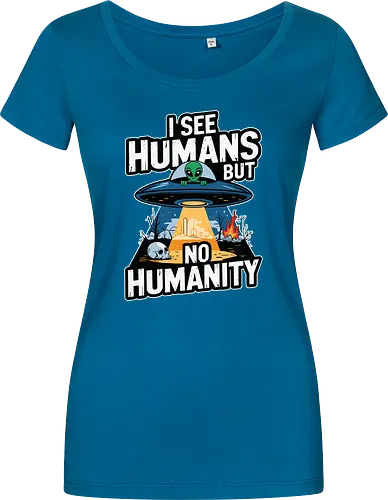 I see humans but no humanity