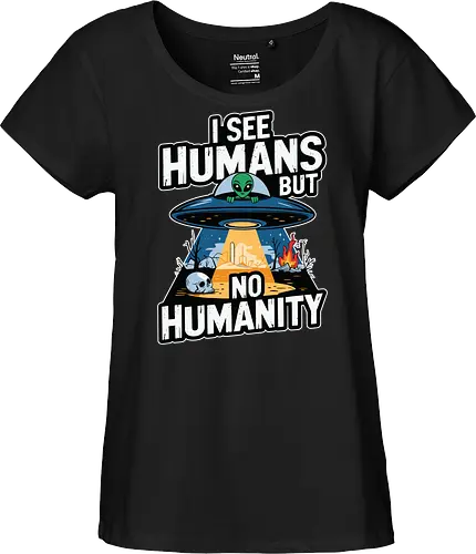 I see humans but no humanity