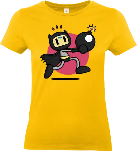 Bomberbat! - Retrogaming, arcade, gaming, retro, vintage, funny, adam, west, Bat - Standard T-Shirt (Frauen)