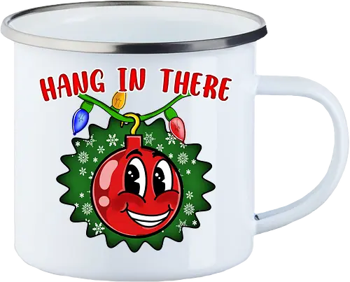 Hang In There Christmas Ball (Halt Durch Christbaumkugel)