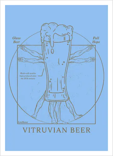 Vitruvianisches Bier