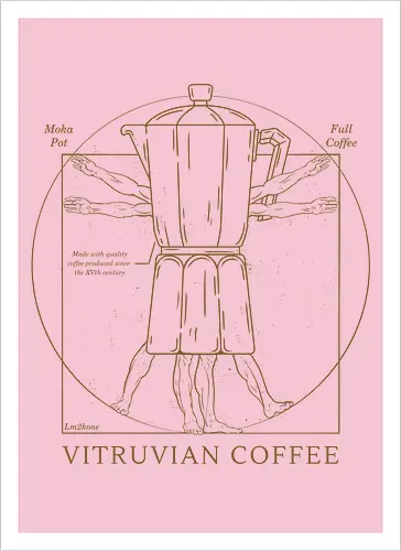 Vitruvianischer Kaffee