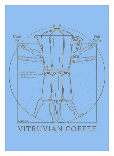Vitruvianischer Kaffee