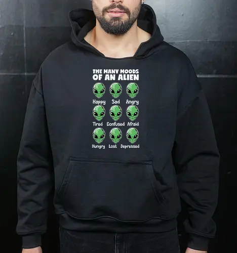 The many moods of an alien