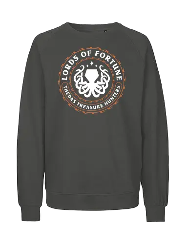 Thedas Lords Of Fortune Emblem - dragon, gamer, gaming, video game, inquisition, manfred, rook, rpg, lucanis, lyrium dagger, neve gallus, viel guard, vielguard, bellara lutare, emmrich volkarin - Fairtrade Sweatshirt