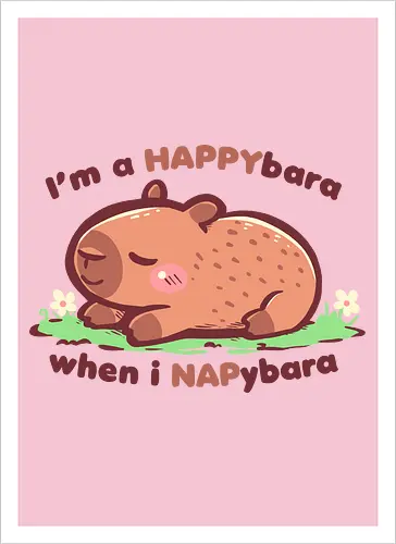 Happybara when I Napybara