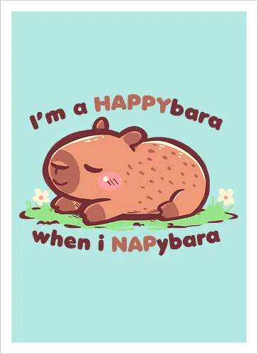 Happybara when I Napybara
