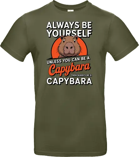 capybara then always be a capybara