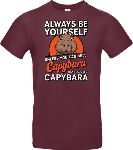 capybara then always be a capybara