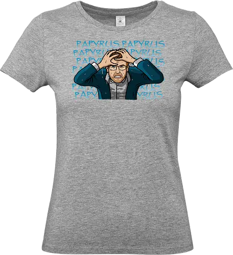 Papyrus! - ryan-gosling, papyrus, sketch, comedy, snl, saturday-night-live, typography, funny, comics - Standard T-Shirt (Frauen)