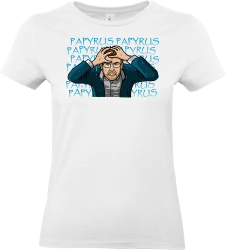 Papyrus! - ryan-gosling, papyrus, sketch, comedy, snl, saturday-night-live, typography, funny, comics - Standard T-Shirt (Frauen)