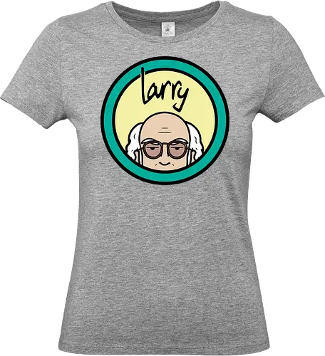 Larrya! - larry-david, curb, curb-your-enthusiasm, comedy, funny, daria, mashup - Standard T-Shirt (Frauen)