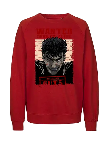 guts from hell  - anime, manga, revenge, knight, darkart, illustration, cool, legend, hunter - Fairtrade Sweatshirt