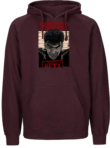 guts from hell  - anime, manga, revenge, knight, darkart, illustration, cool, legend, hunter - Fairtrade Hoodie