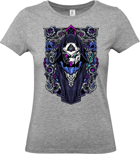 exia battle damaged - anime, manga, robot, mecha, mechanics, skull, darkart - Standard T-Shirt (Frauen)