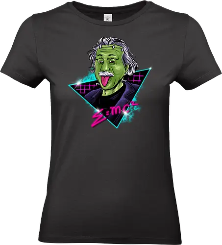 frank einstein - frankenstein, biology, bionic, future, retro, halloween, einstein, math - Standard T-Shirt (Frauen)