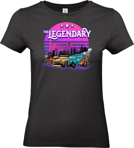 legendary car  - car, carshow, legendary, vintage, classic, cool, custom, modification - Standard T-Shirt (Frauen)