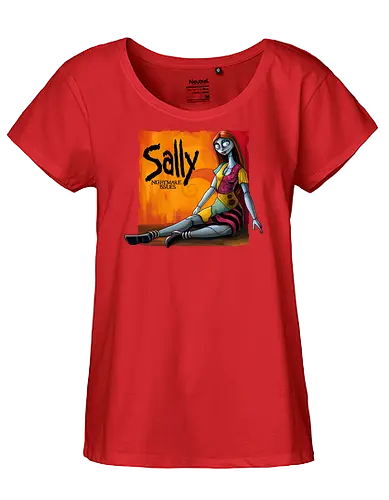 Nightmare Issues - music, metal, christmas, halloween - Fairtrade Girl Shirt