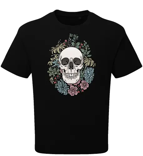 Skull & Flowers