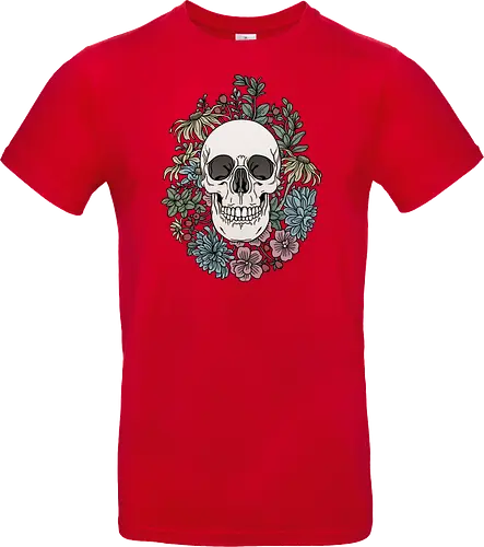 Skull & Flowers