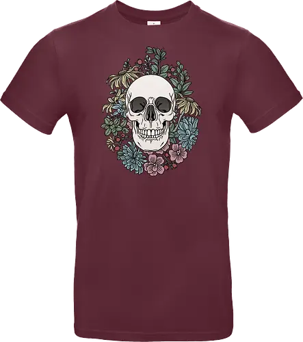 Skull & Flowers