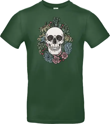 Skull & Flowers
