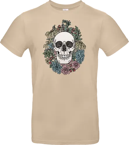 Skull & Flowers