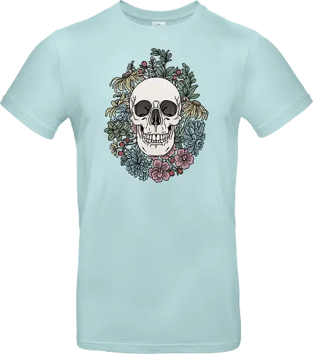 Skull & Flowers